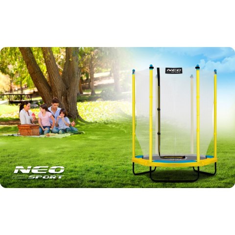 Trampolina ogrodowa dla dzieci 140 cm 4,5ft Neo-Sport Neo-Sport Trampolina ogrodowa dla dzieci 140 cm 4,5ft Neo-Sport Neo-Sport
