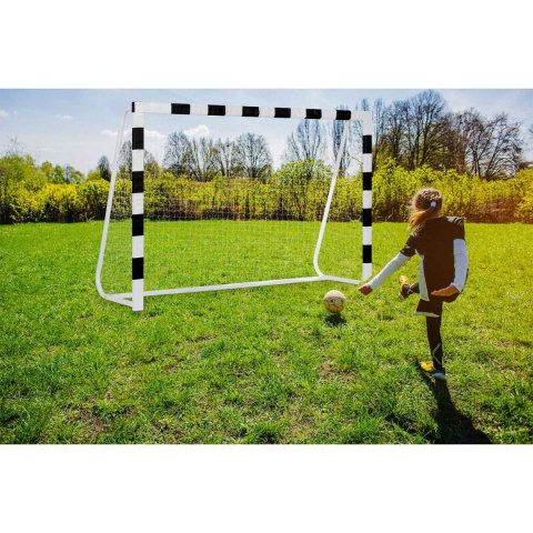 Bramka do piłki nożnej 300 x 200 x 90 cm NS-465 czarno-biała Neo-Sport Bramka do piłki nożnej 300 x 200 x 90 cm NS-465 czarno-biała Neo-Sport