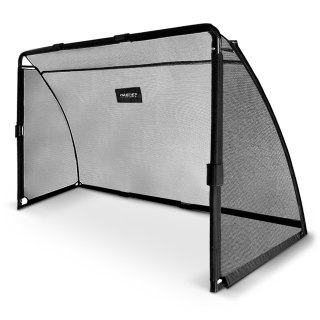 Bramka do piłki nożnej 300 x 200 x 90 cm NS-497 czarna Neo-Sport