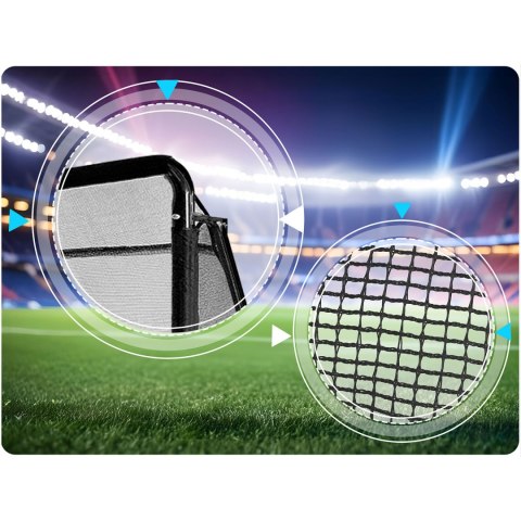 Bramka do piłki nożnej 300 x 200 x 90 cm NS-497 czarna Neo-Sport Bramka do piłki nożnej 300 x 200 x 90 cm NS-497 czarna Neo-Sport