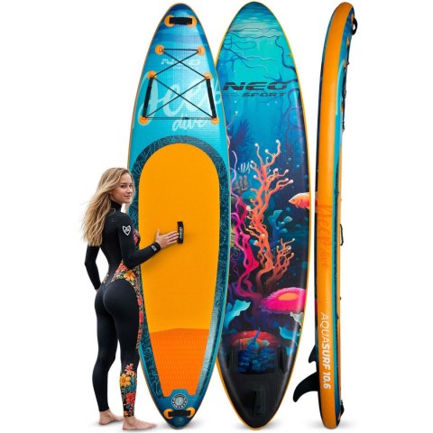 Deska SUP Aquasurf 320 x 84 x 15 cm Neo-Sport 170204 Neo-Sport Deska SUP Aquasurf 320 x 84 x 15 cm Neo-Sport 170204 Neo-Sport