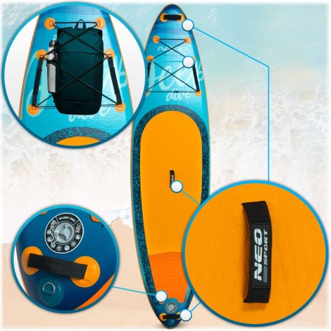 Deska SUP Aquasurf 320 x 84 x 15 cm Neo-Sport 170204 Neo-Sport Deska SUP Aquasurf 320 x 84 x 15 cm Neo-Sport 170204 Neo-Sport