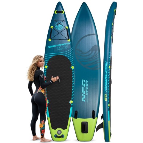 Deska SUP Reefbreak 350 x 81 x 15 cm Neo-Sport 170300 Neo-Sport Deska SUP Reefbreak 350 x 81 x 15 cm Neo-Sport 170300 Neo-Sport