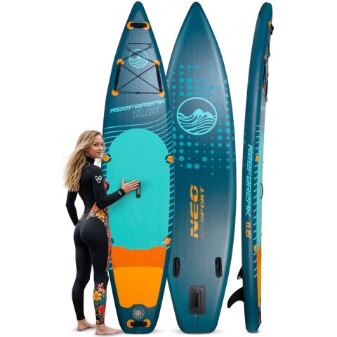 Deska SUP Reefbreak 350 x 81 x 15 cm Neo-Sport 170301 Neo-Sport Deska SUP Reefbreak 350 x 81 x 15 cm Neo-Sport 170301 Neo-Sport
