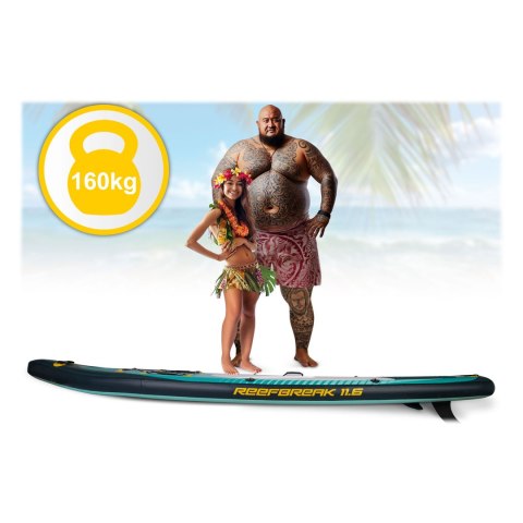 Deska SUP Reefbreak 350 x 81 x 15 cm Neo-Sport 170303 Neo-Sport Deska SUP Reefbreak 350 x 81 x 15 cm Neo-Sport 170303 Neo-Sport
