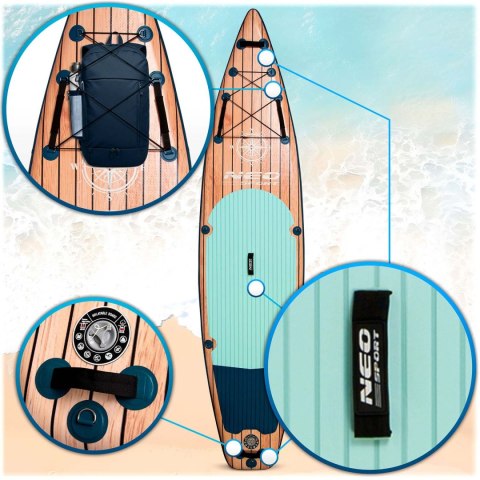 Deska SUP Reefbreak 350 x 81 x 15 cm Neo-Sport 170304 Neo-Sport Deska SUP Reefbreak 350 x 81 x 15 cm Neo-Sport 170304 Neo-Sport