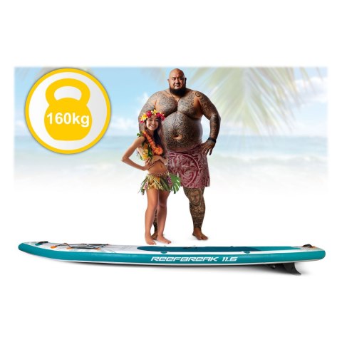 Deska SUP Reefbreak 350 x 81 x 15 cm Neo-Sport 170305 Neo-Sport Deska SUP Reefbreak 350 x 81 x 15 cm Neo-Sport 170305 Neo-Sport