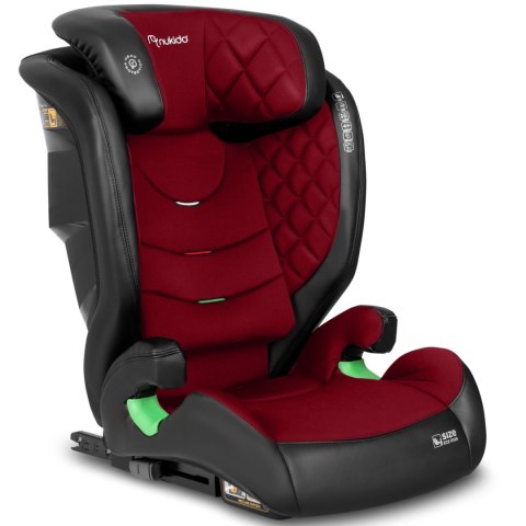 Fotelik samochodowy Nukido Louis czarno-czerwony 15-36 kg ISOFIX Nukido Fotelik samochodowy Nukido Louis czarno-czerwony 15-36 kg ISOFIX Nukido