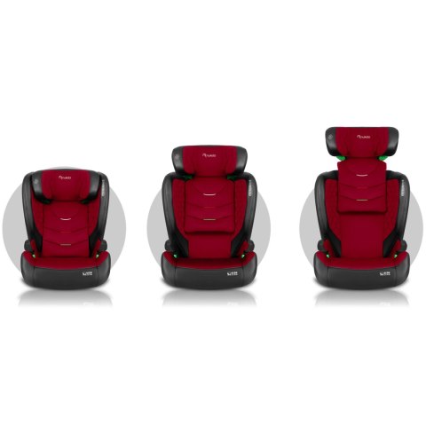 Fotelik samochodowy Nukido Louis czarno-czerwony 15-36 kg ISOFIX Nukido Fotelik samochodowy Nukido Louis czarno-czerwony 15-36 kg ISOFIX Nukido