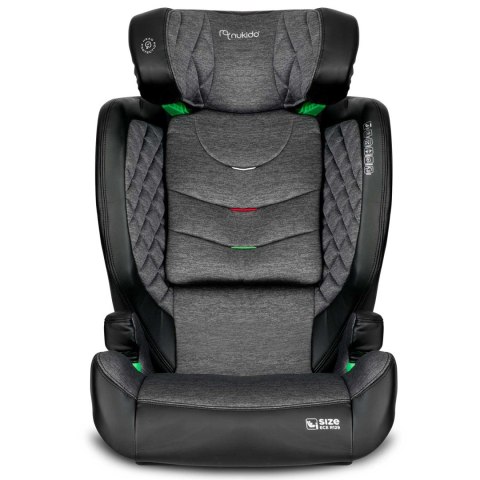 Fotelik samochodowy Nukido Louis czarno-szary 15-36 kg ISOFIX Nukido Fotelik samochodowy Nukido Louis czarno-szary 15-36 kg ISOFIX Nukido