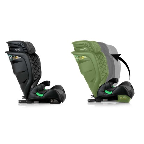 Fotelik samochodowy Nukido Louis czarno-szary 15-36 kg ISOFIX Nukido Fotelik samochodowy Nukido Louis czarno-szary 15-36 kg ISOFIX Nukido