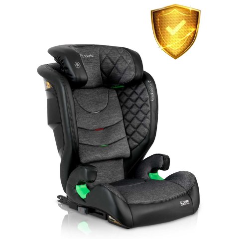Fotelik samochodowy Nukido Louis czarno-szary 15-36 kg ISOFIX Nukido Fotelik samochodowy Nukido Louis czarno-szary 15-36 kg ISOFIX Nukido