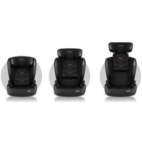 Fotelik samochodowy Nukido Louis czarny 15-36 kg ISOFIX Nukido Fotelik samochodowy Nukido Louis czarny 15-36 kg ISOFIX Nukido