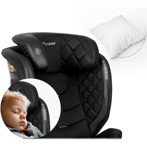 Fotelik samochodowy Nukido Louis czarny 15-36 kg ISOFIX Nukido Fotelik samochodowy Nukido Louis czarny 15-36 kg ISOFIX Nukido