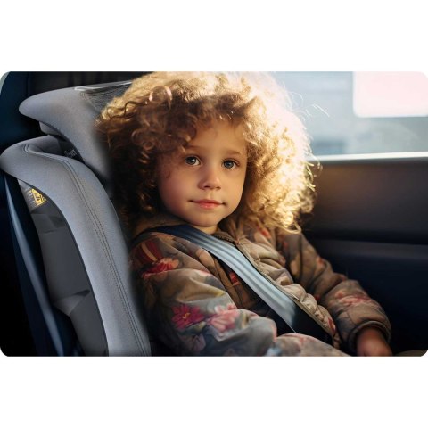 Fotelik samochodowy Nukido Louis szary 15-36 kg ISOFIX Nukido Fotelik samochodowy Nukido Louis szary 15-36 kg ISOFIX Nukido