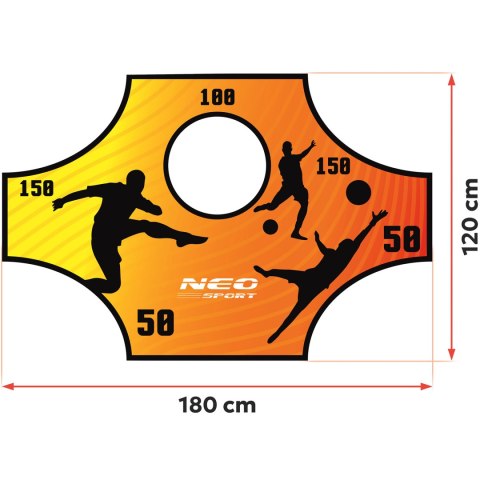 Mata celnościowa do bramek Neo-Sport 180 x 120 cm Neo-Sport Mata celnościowa do bramek Neo-Sport 180 x 120 cm Neo-Sport