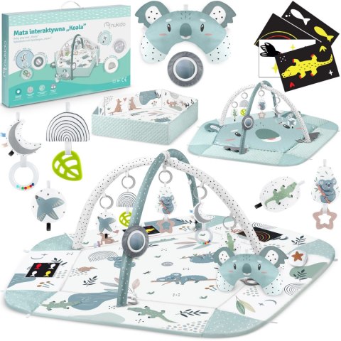 Mata interaktywna edukacyjna 136 x 136 cm Koala Nukido Nukido Mata interaktywna edukacyjna 136 x 136 cm Koala Nukido Nukido