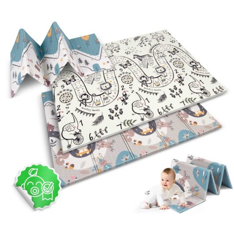 Mata piankowa edukacyjna składana 200 x 150 x 1 cm Nukido NK-341 Nukido Mata piankowa edukacyjna składana 200 x 150 x 1 cm Nukido NK-341 Nukido