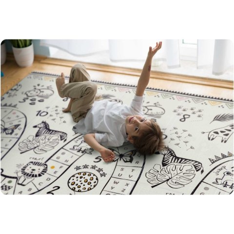 Mata piankowa edukacyjna składana 200 x 180 x 1 cm Nukido NK-340 Nukido Mata piankowa edukacyjna składana 200 x 180 x 1 cm Nukido NK-340 Nukido