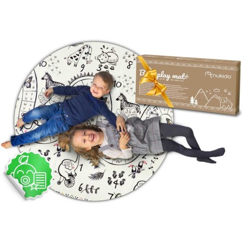 Mata piankowa edukacyjna składana 200 x 180 x 1 cm Nukido NK-340 Nukido Mata piankowa edukacyjna składana 200 x 180 x 1 cm Nukido NK-340 Nukido