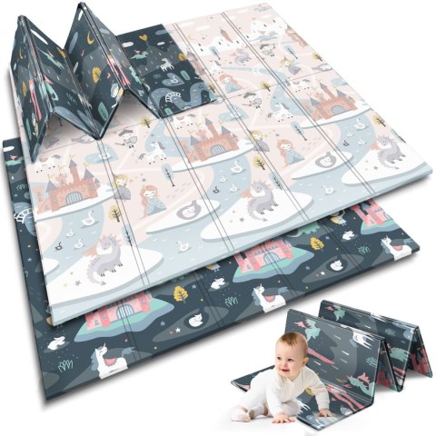 Mata piankowa edukacyjna składana 200 x 180 x 1 cm Nukido NK-340 Nukido Mata piankowa edukacyjna składana 200 x 180 x 1 cm Nukido NK-340 Nukido
