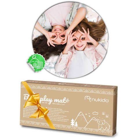 Mata piankowa edukacyjna składana 200 x 180 x 1 cm Nukido NK-340 Nukido Mata piankowa edukacyjna składana 200 x 180 x 1 cm Nukido NK-340 Nukido