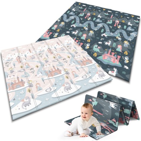 Mata piankowa edukacyjna składana 200 x 180 x 1 cm Nukido NK-340 Nukido Mata piankowa edukacyjna składana 200 x 180 x 1 cm Nukido NK-340 Nukido