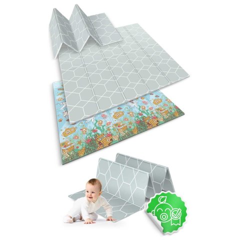 Mata piankowa edukacyjna składana 200 x 180 x 1 cm Nukido NK-340 ocean Nukido Mata piankowa edukacyjna składana 200 x 180 x 1 cm Nukido NK-340 ocean Nukido