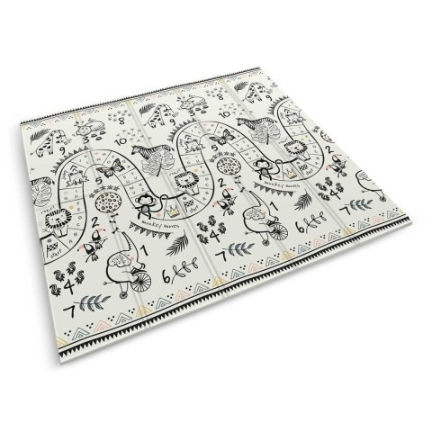 Mata piankowa edukacyjna składana 200 x 180 x 1 cm Nukido NK-340 ocean-safari Nukido Mata piankowa edukacyjna składana 200 x 180 x 1 cm Nukido NK-340 ocean-safari Nukido