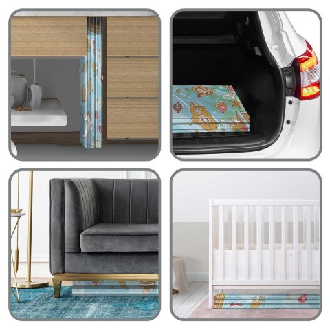 Mata piankowa edukacyjna składana 200 x 180 x 1 cm Nukido NK-340 ocean-ziemia Nukido Mata piankowa edukacyjna składana 200 x 180 x 1 cm Nukido NK-340 ocean-ziemia Nukido
