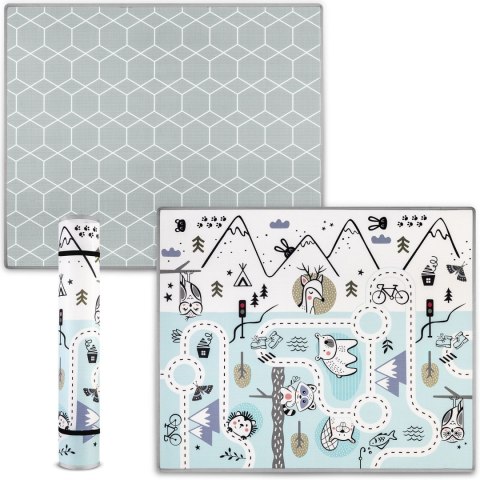 Mata piankowa edukacyjna zwijana 180 x 150 x 1,5 cm Nukido NK-342 Nukido Mata piankowa edukacyjna zwijana 180 x 150 x 1,5 cm Nukido NK-342 Nukido