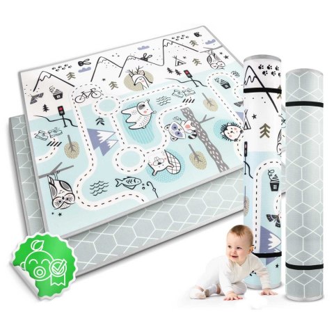Mata piankowa edukacyjna zwijana 180 x 150 x 1,5 cm Nukido NK-342 Nukido Mata piankowa edukacyjna zwijana 180 x 150 x 1,5 cm Nukido NK-342 Nukido