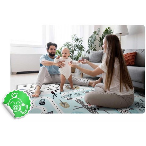 Mata piankowa edukacyjna zwijana 180 x 150 x 1,5 cm Nukido NK-342 Nukido Mata piankowa edukacyjna zwijana 180 x 150 x 1,5 cm Nukido NK-342 Nukido