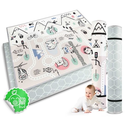 Mata piankowa edukacyjna zwijana 180 x 150 x 1,5 cm Nukido NK-342 Nukido Mata piankowa edukacyjna zwijana 180 x 150 x 1,5 cm Nukido NK-342 Nukido