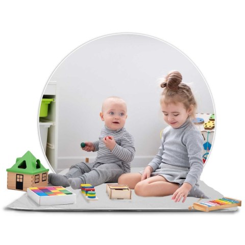 Namiot domek dla dzieci z lampką Nukido - szary Nukido Namiot domek dla dzieci z lampką Nukido - szary Nukido