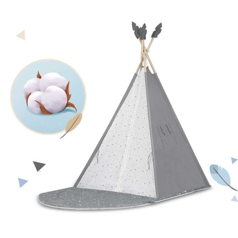 Namiot tipi dla dzieci NK-406 Nukido - szary Nukido Namiot tipi dla dzieci NK-406 Nukido - szary Nukido