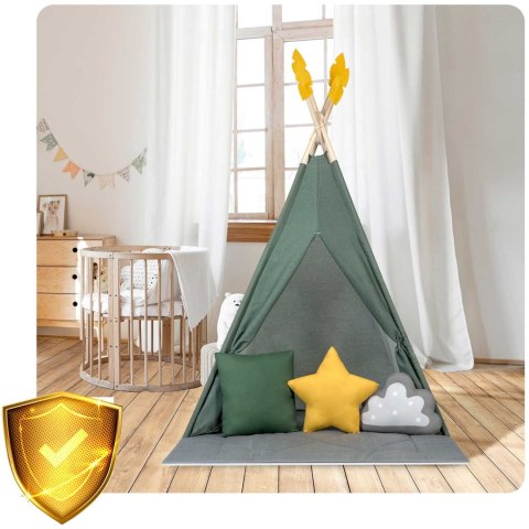 Namiot tipi dla dzieci NK-406 Nukido - zielony Nukido Namiot tipi dla dzieci NK-406 Nukido - zielony Nukido