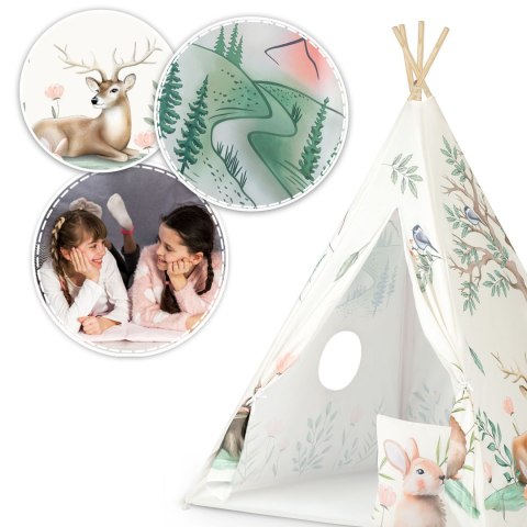 Namiot tipi dla dzieci Nukido - beżowe Nukido Namiot tipi dla dzieci Nukido - beżowe Nukido