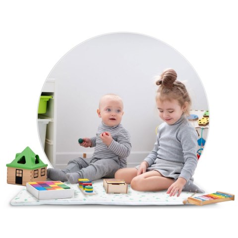Namiot tipi dla dzieci ze światełkami - miętowe w gwiazdki Nukido Namiot tipi dla dzieci ze światełkami - miętowe w gwiazdki Nukido