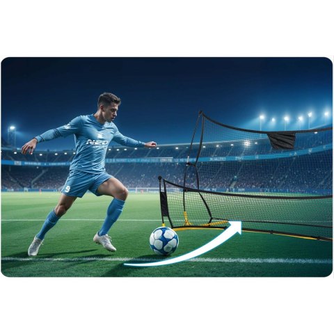 Siatka treningowa rebounder Neo-Sport 210 x 120 x 35 cm Neo-Sport Siatka treningowa rebounder Neo-Sport 210 x 120 x 35 cm Neo-Sport