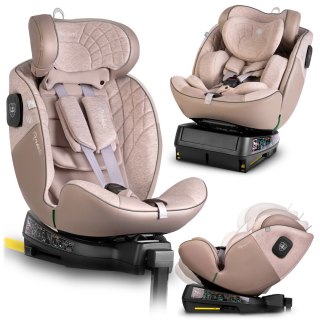 Fotelik samochodowy Nukido Aero Line beżowy 0-36 kg ISOFIX Nukido