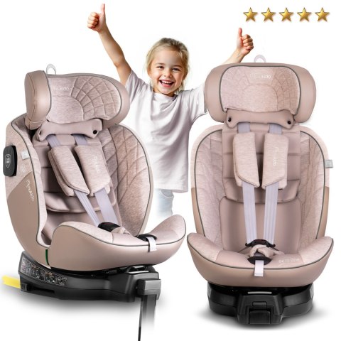 Fotelik samochodowy Nukido Aero Line beżowy 0-36 kg ISOFIX Nukido Fotelik samochodowy Nukido Aero Line beżowy 0-36 kg ISOFIX Nukido