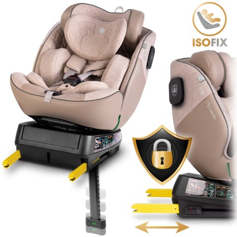 Fotelik samochodowy Nukido Aero Line beżowy 0-36 kg ISOFIX Nukido Fotelik samochodowy Nukido Aero Line beżowy 0-36 kg ISOFIX Nukido
