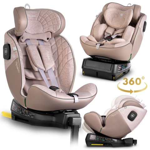Fotelik samochodowy Nukido Aero Line beżowy 0-36 kg ISOFIX Nukido Fotelik samochodowy Nukido Aero Line beżowy 0-36 kg ISOFIX Nukido