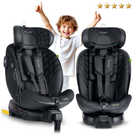 Fotelik samochodowy Nukido Aero Line czarny 0-36 kg ISOFIX Nukido Fotelik samochodowy Nukido Aero Line czarny 0-36 kg ISOFIX Nukido