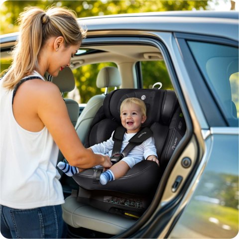 Fotelik samochodowy Nukido Aero Line czarny 0-36 kg ISOFIX Nukido Fotelik samochodowy Nukido Aero Line czarny 0-36 kg ISOFIX Nukido