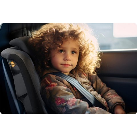 Fotelik samochodowy Nukido Louis Soft czarno-szary 15-36 kg ISOFIX Nukido Fotelik samochodowy Nukido Louis Soft czarno-szary 15-36 kg ISOFIX Nukido