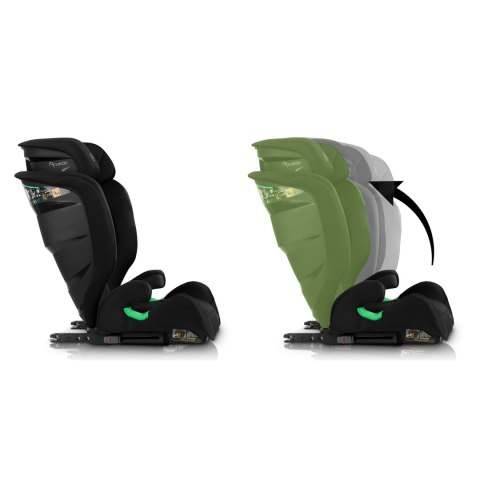 Fotelik samochodowy Nukido Louis Soft czarny 15-36 kg ISOFIX Nukido Fotelik samochodowy Nukido Louis Soft czarny 15-36 kg ISOFIX Nukido