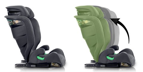 Fotelik samochodowy Nukido Louis Soft szary15-36 kg ISOFIX Nukido Fotelik samochodowy Nukido Louis Soft szary15-36 kg ISOFIX Nukido