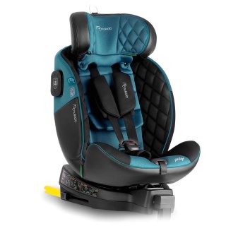 Fotelik samochodowy Nukido Prestige Line czarno-niebieski 0-36 kg ISOFIX Nukido